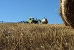 _biodiesel landwirtschaft | Ohne ökonomische Anreize wird mit fossilem Agrardiesel und wenig mit Pflanzenöldiesel die Ernte auf dem Feld verrichtet. Die Technik gibt's her.