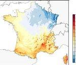 Karte Frankreich | Abbildung 2: Windwertatlas zur Direktvermarktung in Frankreich - © enervis