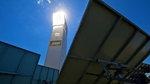 Solarturm Jülich | Das CSP-Turmkraftwerk des DLR in Jülich ist eine Testanlage für die neusten Entwicklungen der Forscher. Jetzt bekommt es einen neuen Receiver. - © DLR