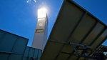 Solarturm Jülich | Das CSP-Turmkraftwerk des DLR in Jülich ist eine Testanlage für die neusten Entwicklungen der Forscher. Jetzt bekommt es einen neuen Receiver.