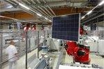Modulproduktion Prenzlau | Keine Selbstverständlichkeit mehr: Eine europäische Modulproduktion – hier die Herstellungslinie von Aleo Solar in Prenzlau – gibt es inzwischen nur noch an wenigen Standorten.