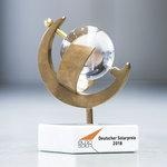 Deutscher Solarpreis 2018 | Dieser Preis wird am 15. September in Bonn an einen der Gewinner übergeben.