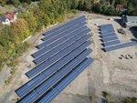 Solarpark Bergbau Blechhammer | Noch leistet der Solarpark Blechhammer – so der Name der neuen Anlage – nur 750 Kilowatt. In den nächsten Jahren werden aber weitere Module dazukommen. Am Ende sind 2,3 Megawatt geplant. - © Montan Solar