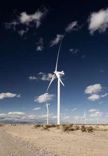 V100-Windpark Macho Springs im US-Bundesstaat New Mexiko | V100-Windpark Macho Springs im US-Bundesstaat New Mexiko.