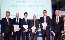 Die Preisträger des Drive-E-Studienpreises.