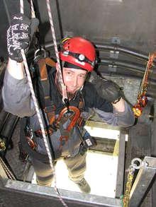 Servicetechniker werden in der Windbranche immer gesucht.