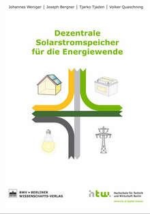 Neue Publikation der HTW zu Speichern. - © Cover: HTW