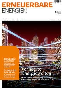 Die Januar-Ausgabe von ERNEUERBARE ENERGIEN.