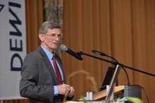 Jens-Peter Molly auf der 25-Jahr-Feier.