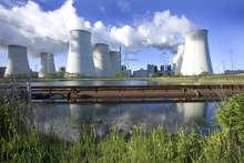 Braunkohlekraftwerk Jänschwalde in der Niederlausitz