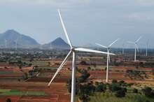 Windpark in Indien