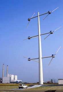 Turbine mit sechs Anlagenköpfen von Henk Lagerweij.