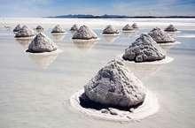 Der Uyuni See in Bolivien gilt als wertvolle Lithium-Quelle.