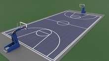 Warum nicht mal ein Basketballfeld aus Solarwafern?
