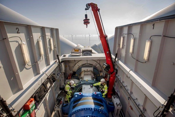 Prüf- und Instandhaltungsservice an Offshore-Windenergieanlagen