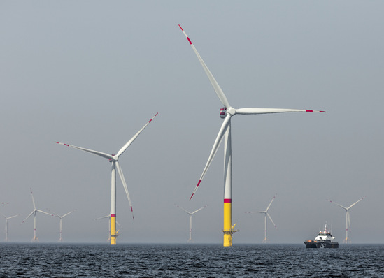 RWE-Offshore Windpark Arkona in der Ostsee