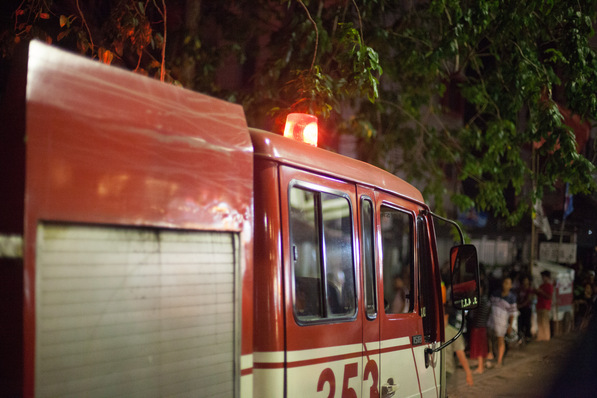 Am Mittwochabend musste die Feuerwehr in Haltern am See zu einem umgestürzten Windrad ausrücken (Symbolbild).