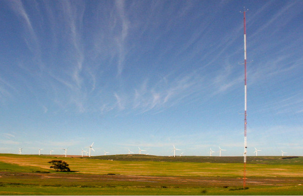 Windpark in Südafrika