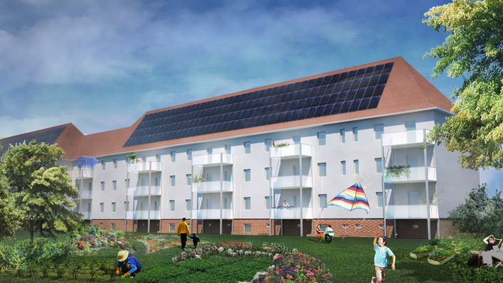 Mit dem Projekt in Merseburg zeigt Naturstrom, dass Mieterstrom auch in größeren Bestandsgebäuden selbst unter den aktuellen Rahmenbedingungen möglich ist.