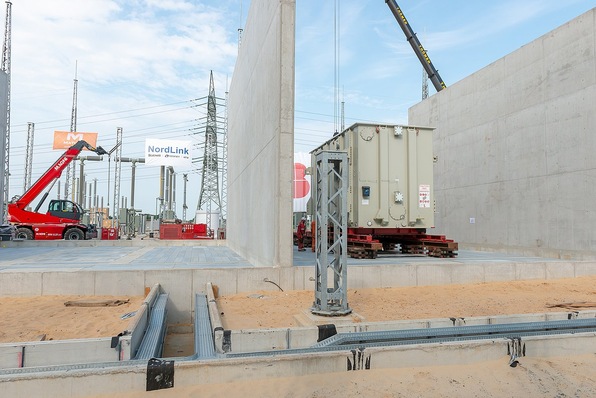 Ausbau für die Hochleistungskabel-Verbindung zwischen Deutschland und Norwegen, Nordlink, durch Netzbetreiber Tennet