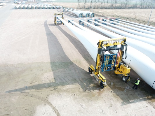 Nordex-Rotorblattfertigung in Rostock