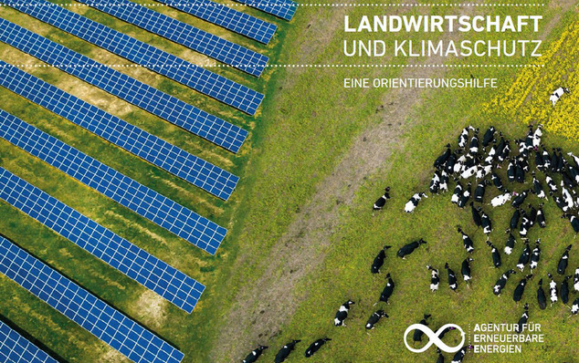 Mit der Broschüre wollen die Autoren die Fülle der Möglichkeiten zeigen, wie Landwirtschaftsbetriebe mit einfachen Mitteln zum Klimaschutz beitragen können.