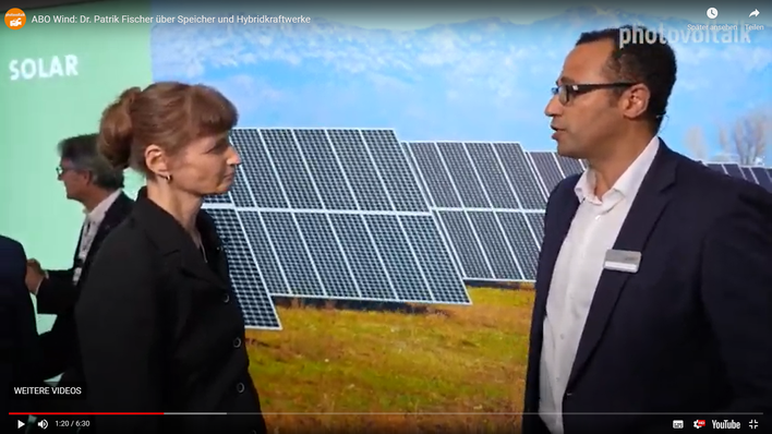 CEO-Talk der ERNEUERBARE-ENERGIEN-Redaktion mit Patrik Fischer von Abo Wind.