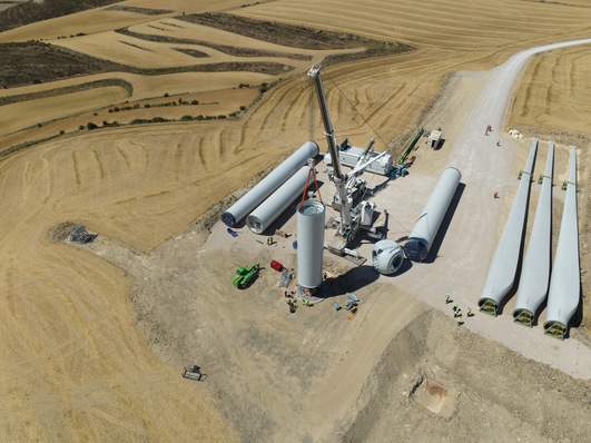 Der Windpark Rea Unificado soll bis zum Jahresende seinen Betrieb vollständig aufnehmen. 