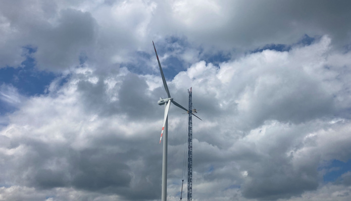 Vestas-Turbinen vom Typ V126-3.6 Megawatt 