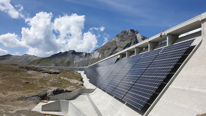 Die Anlage am Staudamm des Muttsees ist fertig