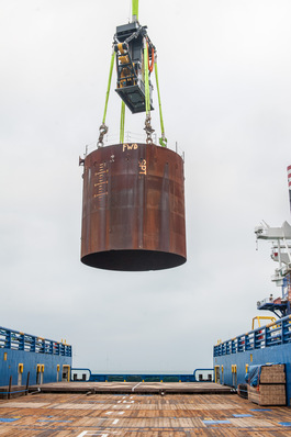 Der 600-mT-Prototyp während einiger Tests im November 2021