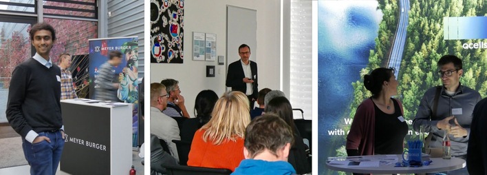 PV-Days des Fraunhofer-Center für Silizium-Photovoltaik CSP in Halle (Saale).