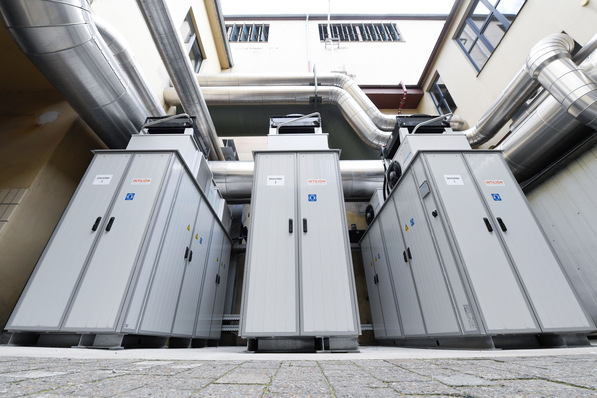 Intilion-Speicher für die Stadtwerke Bielefeld.