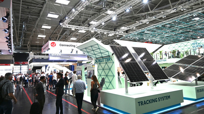 Selbst am sonst besucherschwachen Freitag war noch jede Menge los in den Messehallen in München.