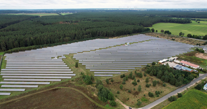 Solarpark Zachow – er bereichert jetzt das Portfolio von Trianel.