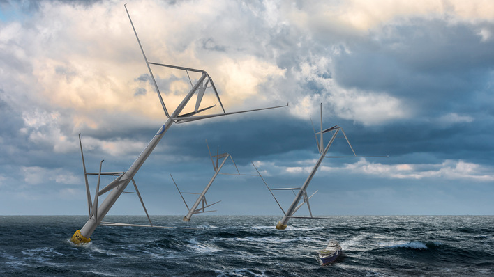 Außergewöhnliches Turbinendesign