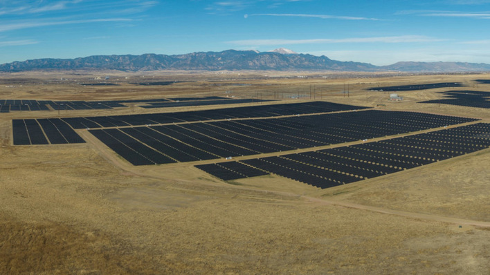  Sonnenstrom für 46.000 US-amerikanische Haushalte produziert der Pike Solarpark in Colorado.