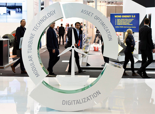 Viel zu sehen gibt es auf der Wind Energy Hamburg.