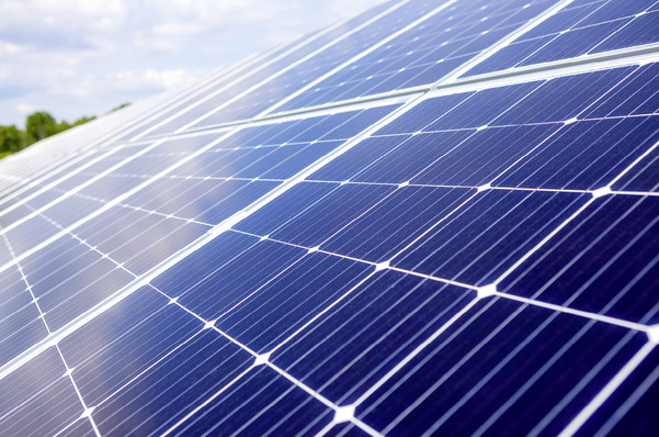 Leag-Solarpark auf dem Flugplatz Welzow.