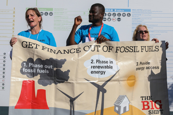 Proteste bei der UN-Klimakonferenz Cop 27, November 2022, im ägyptischen Sharm el-Sheikh