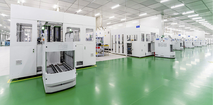 Trina Solars Produktionsstätte zur Fertigung von n-Typ-Zellen.