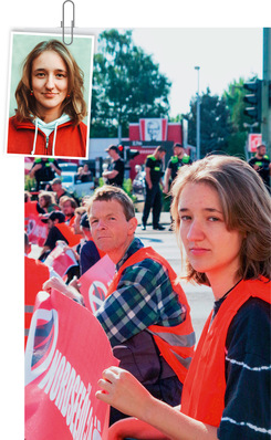 Carla Rochel, Sprecherin von Letzte Generation