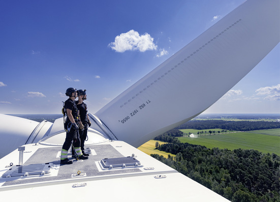 Wenn die Turbine in gutem Zustand gehalten wird, fällt weniger Reparaturarbeit für Servicetechniker an.
