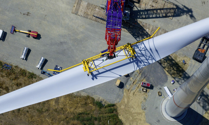 24-Megawatt-Repowering Wansleben, seit September in Betrieb