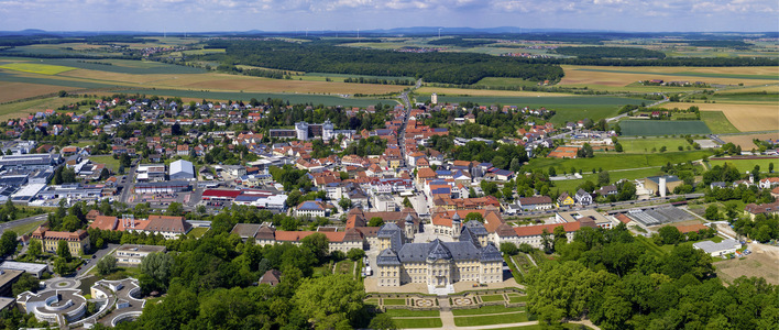 Ein interkommunales Flächenpooling für Windenergie hatte in den unterfränkischen Kommunen Arnstein und Werneck (im Bild) viel Erfolg.
