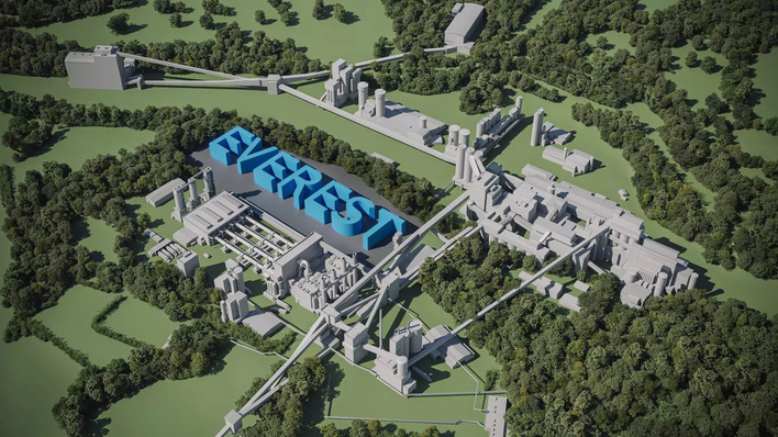 Das Lhoist-Kalkwerk Flandersbach, das größte Kalkwerk Europas, soll durch das Projekt „Everest“ dekarbonisiert werden.