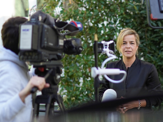 Nordrhein-Westfalens Energieministerin Mona Neubaur