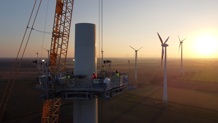 MFB  ist der neue Name einer Firma, die in der Montage und Demontage von Windturbinen tätig ist.