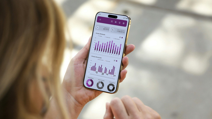 Tesvolt Energy hat für die Vermarktung eine eigene Software entwickelt. Über ein Dashboard können die Betreiber jederzeit sehen, wie viel Speicherstrom aus ihrer Anlage gerade gehandelt werden.