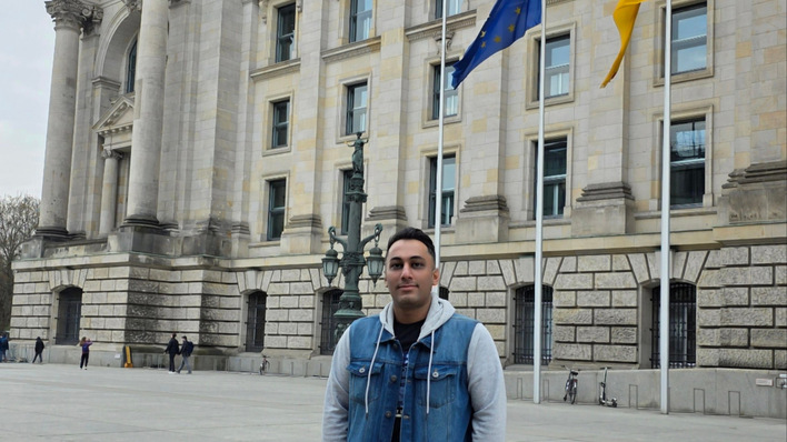 Vahid Hassani, Werkstudent bei der Eno Energy GmbH